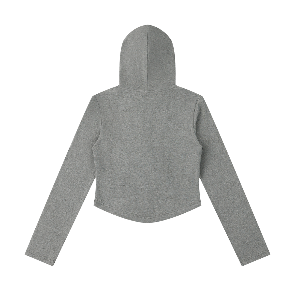 Jubiloré Women's Slim Cropped Full Zip Hoodie