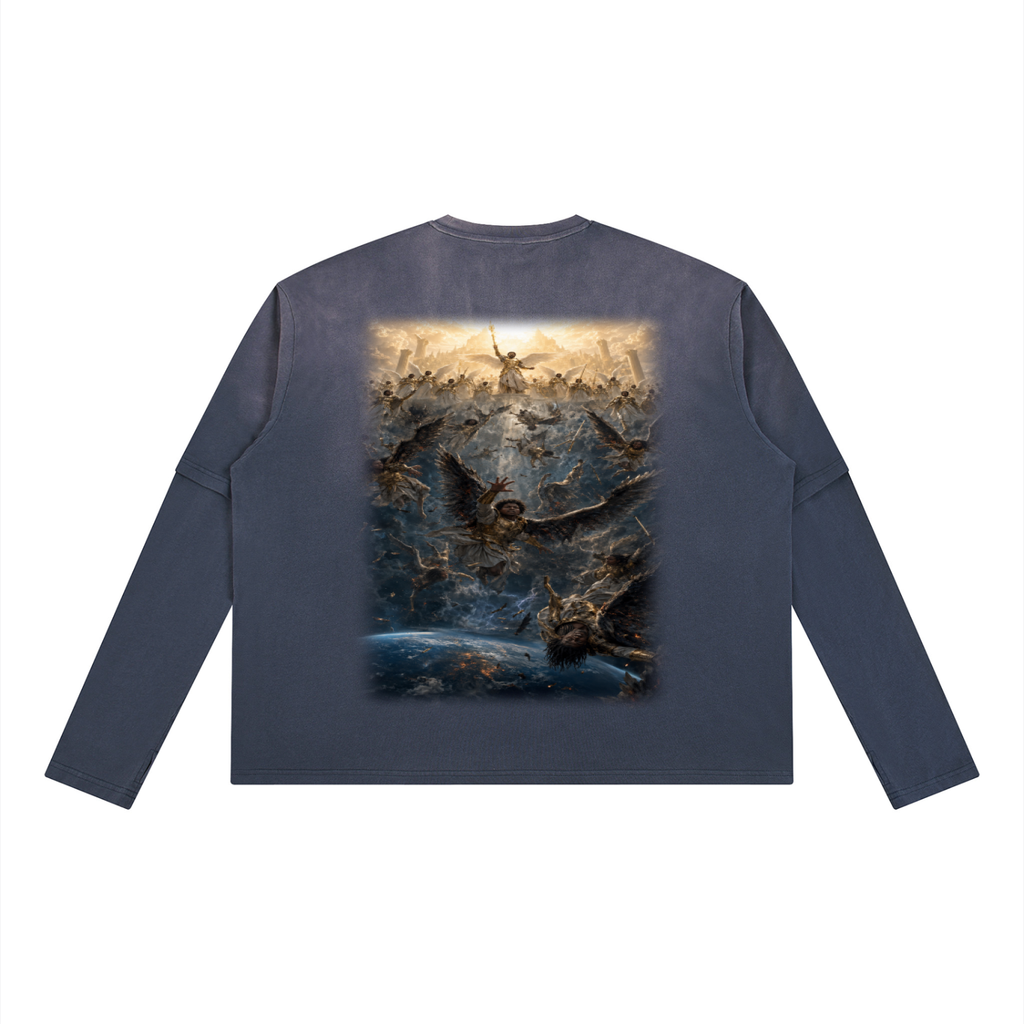 Jubilore "Three Wise Men" Unisex Vintage Wash Layered T-Shirt