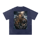 Jubilore "Noah" Snow Washed Oversized Cotton T-Shirt