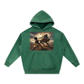 Jubilore "David" Snow Wash Fleece Oversize Hoodie