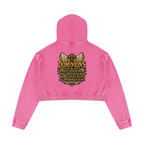 Jubiloré "Dominions" Women’s Mineral Washed Crop Hoodie