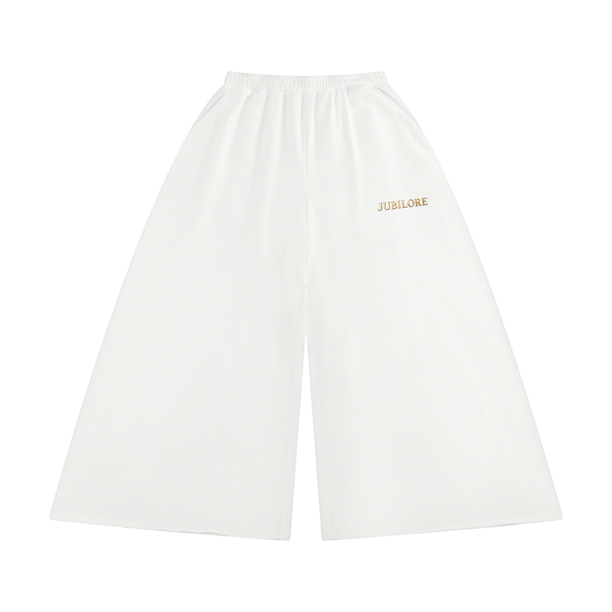 Jubiloré Women's Raw Edge Wide Leg Sweatpants