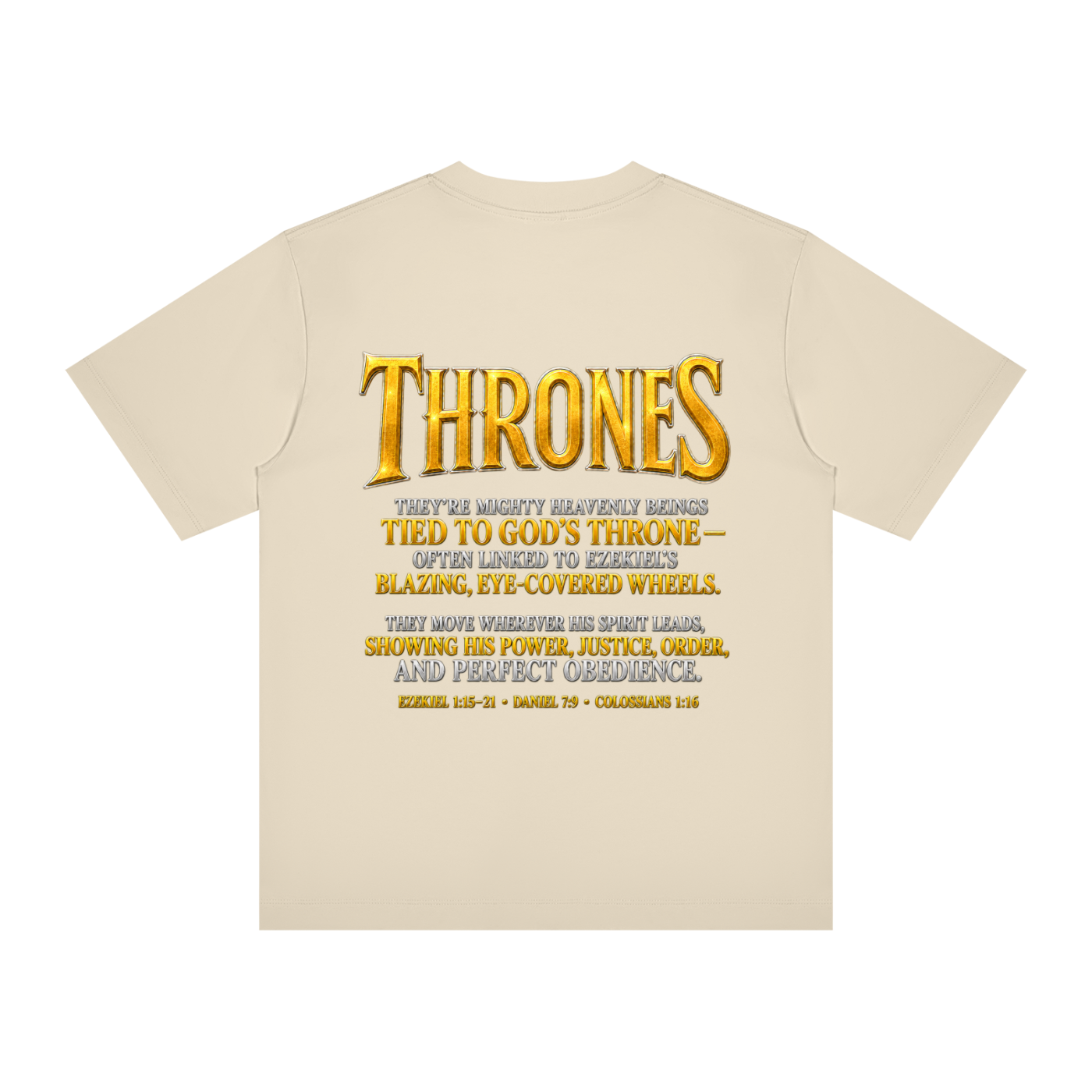 Jubilore Thrones Unisex Regular Crewneck T-Shirt