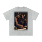Jubilore “Jezebel” Snow Washed Oversized Cotton T-Shirt