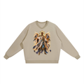 Jubilore "Principalities" Unisex Oversized V-Neck Sweatshirt
