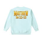 Jubilore "Jesus Walks On Water" Essential Heavyweight Crewneck Sweatshirt