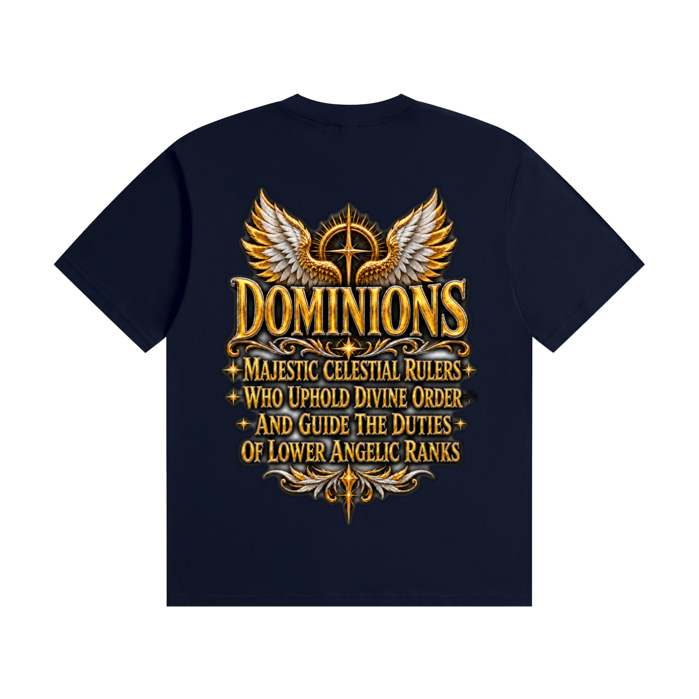 Jubilore "Dominions" Unisex Seamless Cotton T-Shirt