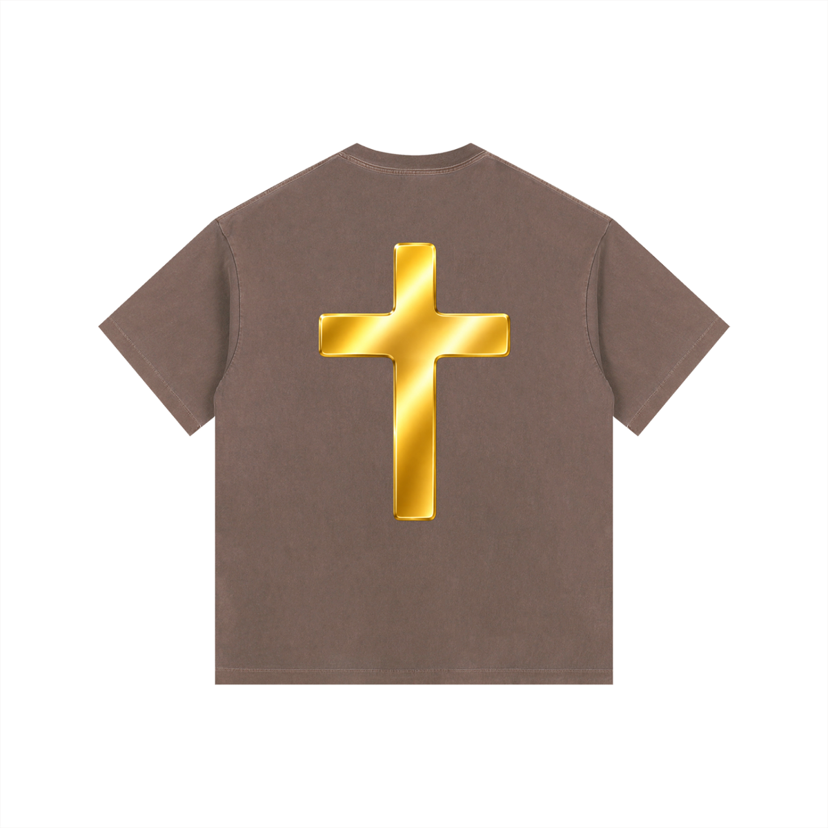 Jubilore "Jesus Is LORD" Vintage Washed Oversized Cotton T-Shirt