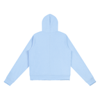Jubiloré Women’s Raw Edge Full Zip Hoodie