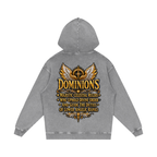 Jubilore "Dominions" Snow Washed Loose Cotton Hoodie