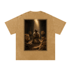Jubilore "Daniel" Snow Washed Oversized Cotton T-Shirt