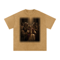 Jubilore "Daniel" Snow Washed Oversized Cotton T-Shirt