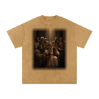 Jubilore "Daniel" Snow Washed Oversized Cotton T-Shirt