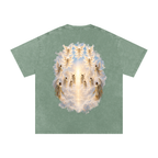 Jubilore Snow Washed Oversized Cotton T-Shirt