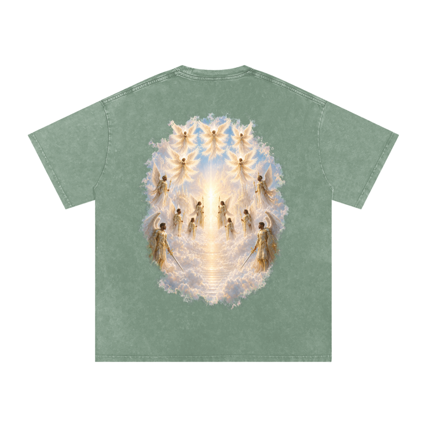 Jubilore Snow Washed Oversized Cotton T-Shirt