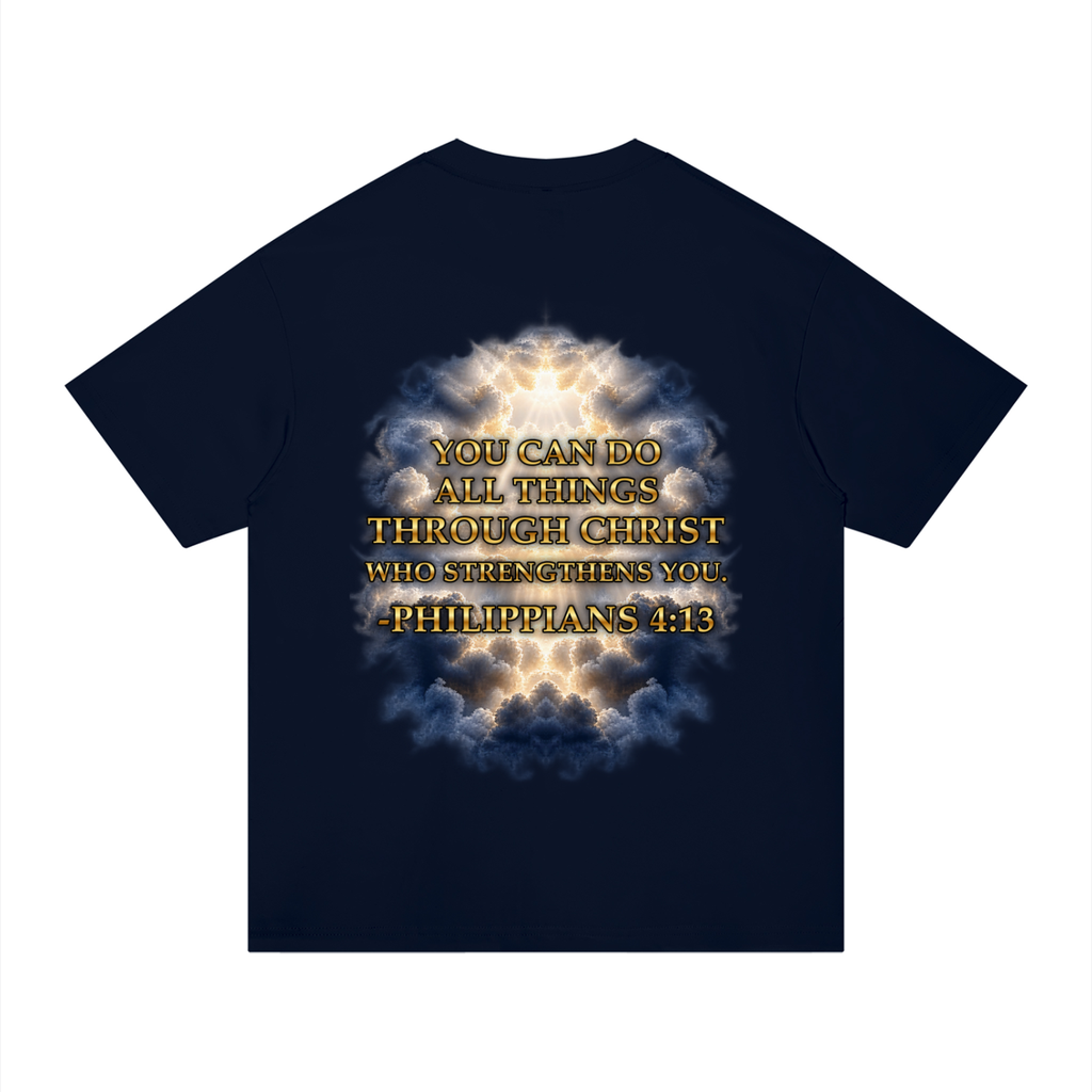 Jubilore "Christ Saves" Unisex Regular Fit Cotton T-Shirt