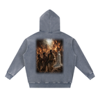 Jubilore "Sodom & Gomorroh" Snow Wash Fleece Oversize Hoodie