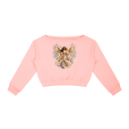 Jubiloré "Virtues" Women's Off-Shoulder Sweatshirt