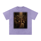 Jubilore "Daniel" Snow Washed Oversized Cotton T-Shirt