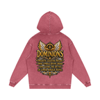 Jubilore "Dominions" Snow Washed Loose Cotton Hoodie