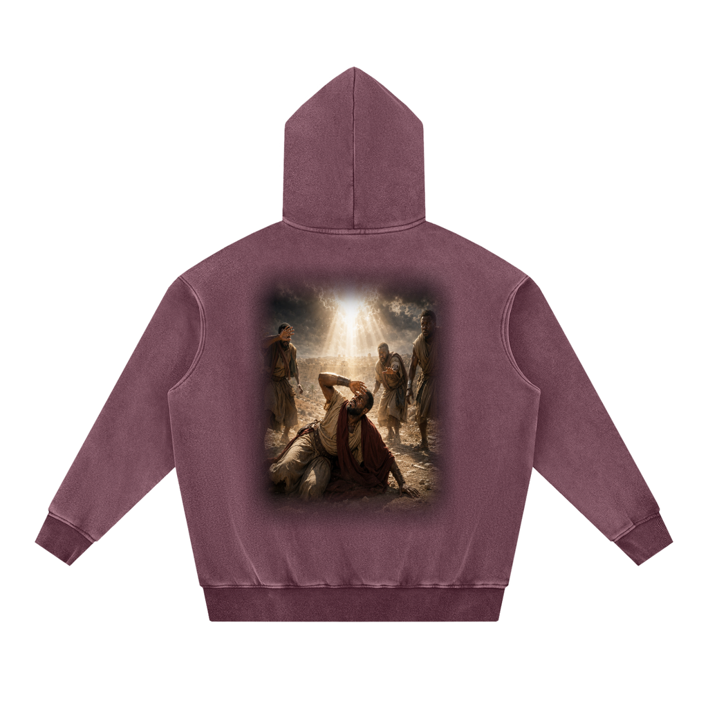Jubilore "Paul" Snow Wash Fleece Oversize Hoodie