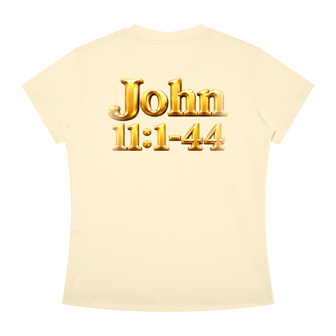 Jubiloré “Jesus Resurrects Lazarus” Women's Slim Fit Crewneck T-Shirt