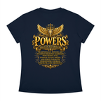 Jubiloré "Powers" Women's Slim Fit Crewneck T-Shirt