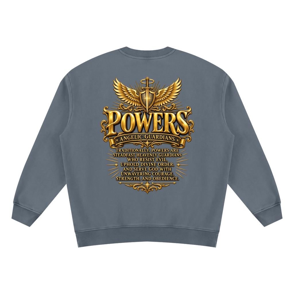 Jubilore "Powers" Unisex Vintage Wash Fleece Sweatshirt