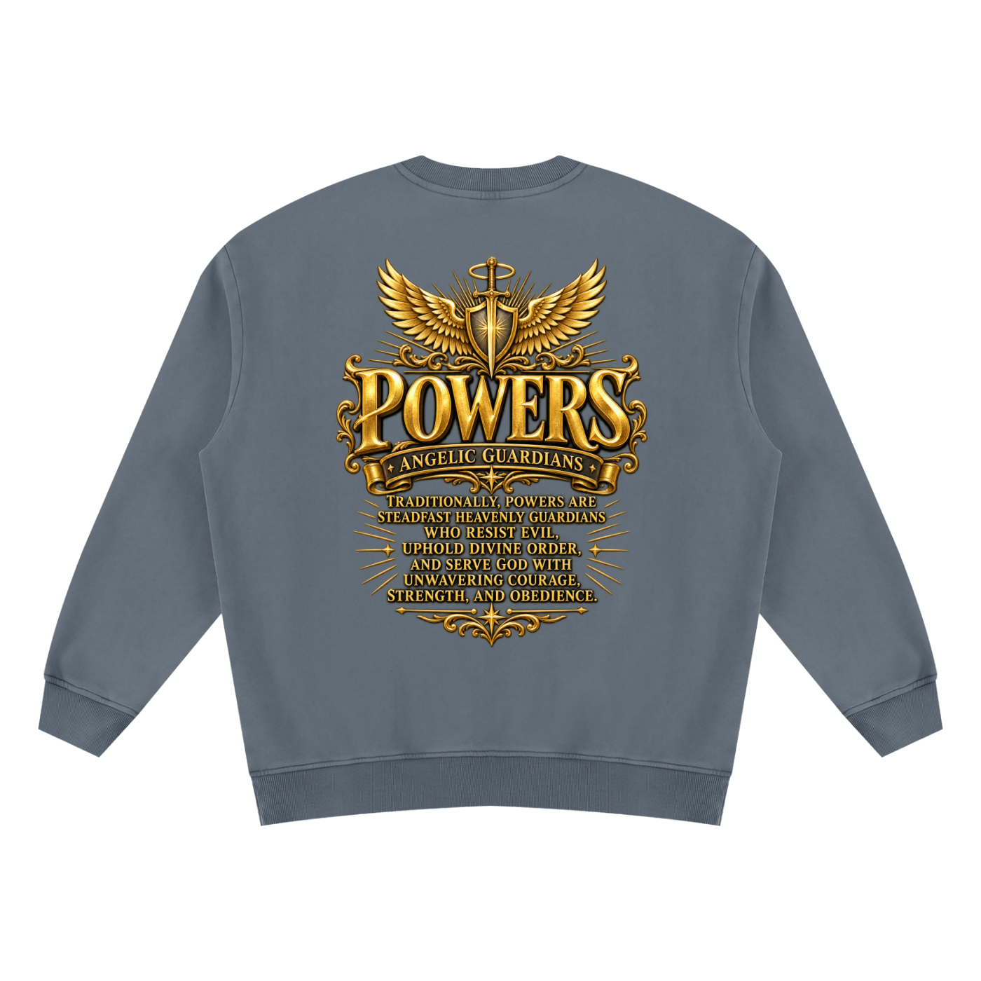 Jubilore "Powers" Unisex Vintage Wash Fleece Sweatshirt