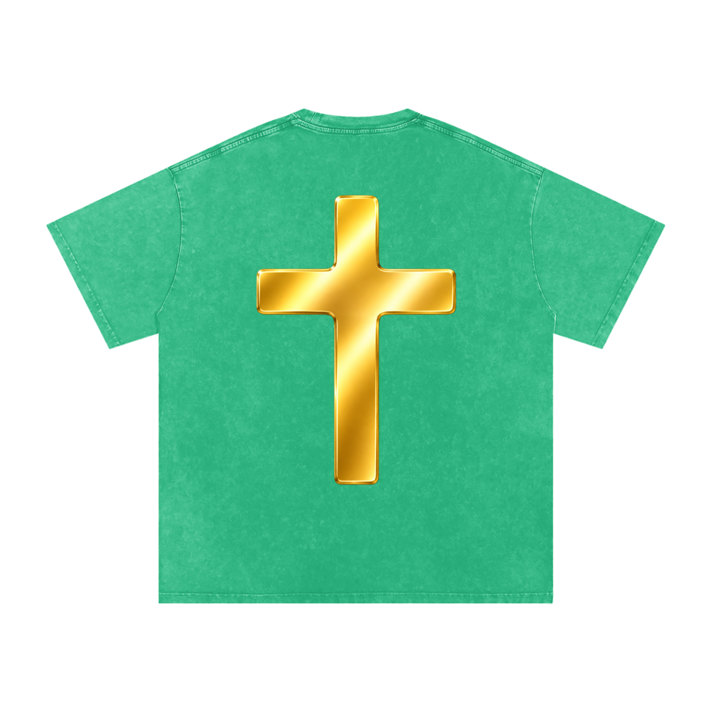 Jubilore "Shroud of Turin" Snow Washed Oversized Cotton T-Shirt