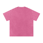 Jubilore Stacked Snow Washed Oversized Cotton T-Shirt