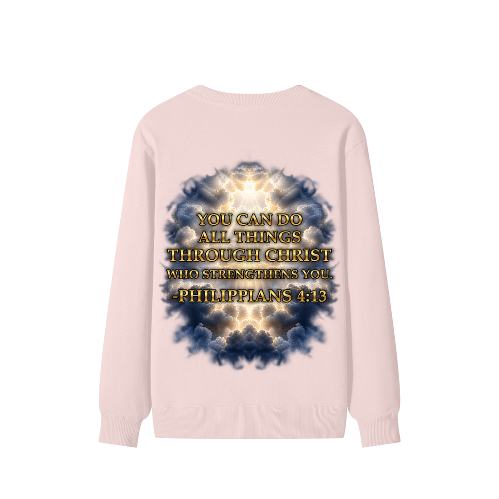 Jubilore "Christ Saves" Classic Unisex Cotton Sweatshirt
