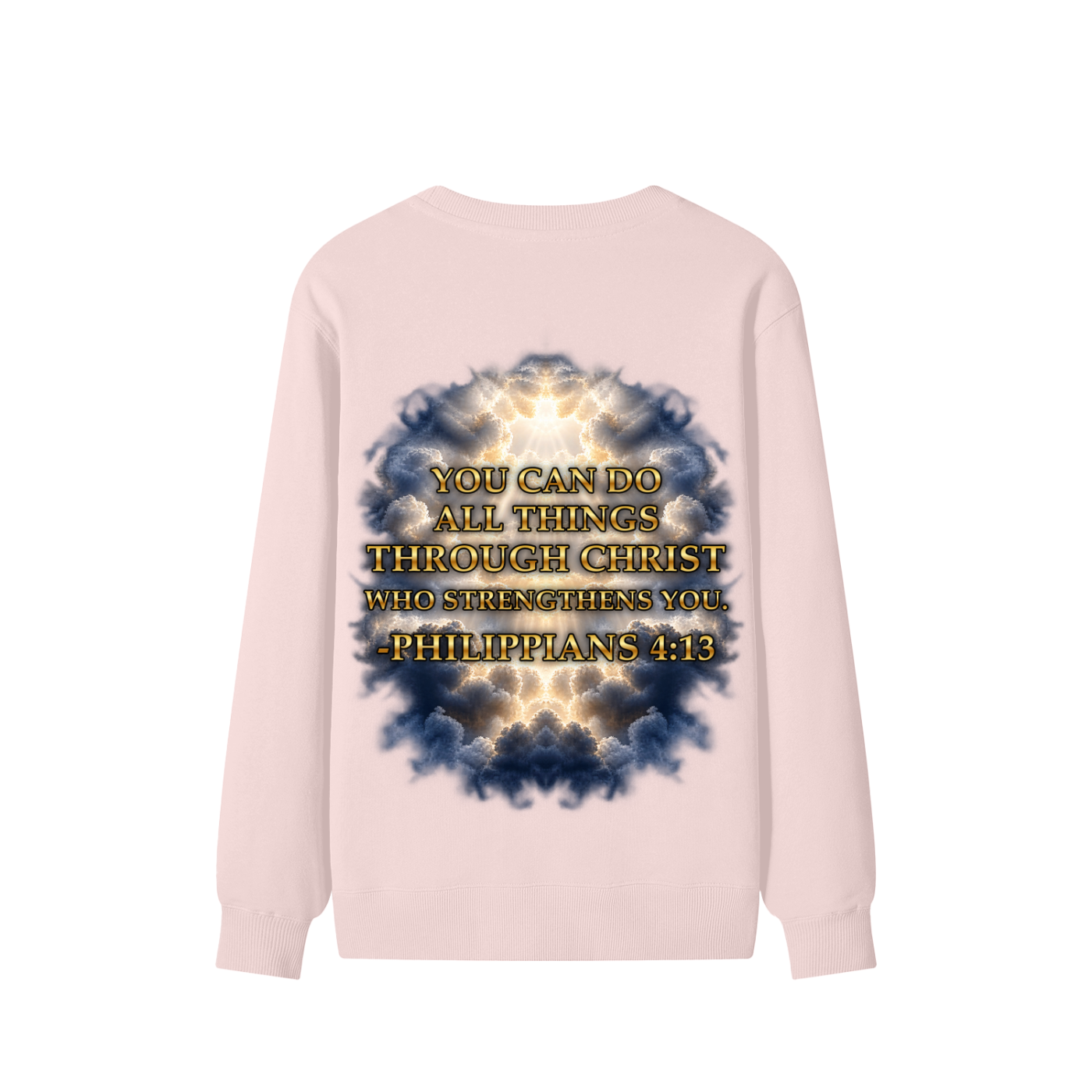 Jubilore "Christ Saves" Classic Unisex Cotton Sweatshirt