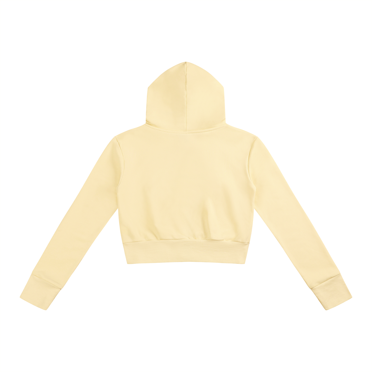 Jubiloré Women’s Slim Crop Full Zip Hoodie