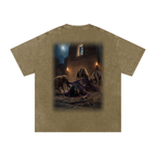 Jubilore “Jezebel” Snow Washed Oversized Cotton T-Shirt