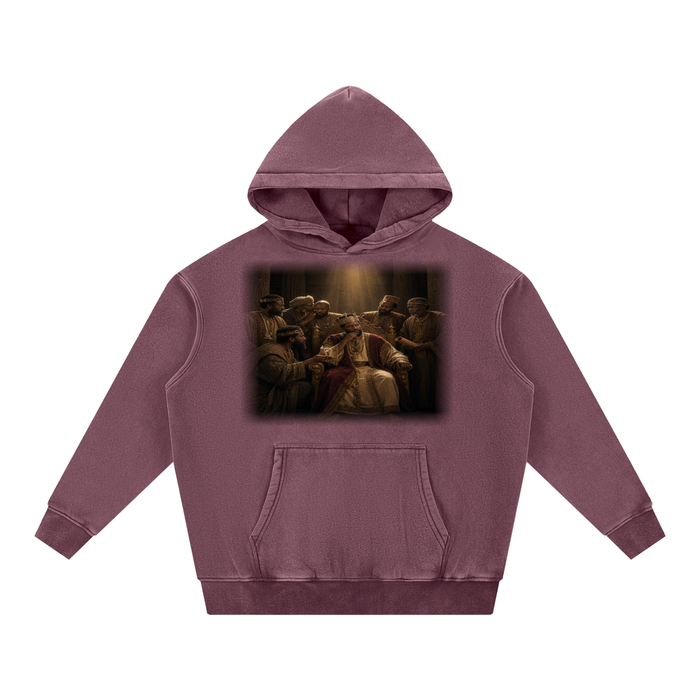 Jubilore "Daniel" Snow Wash Fleece Oversize Hoodie