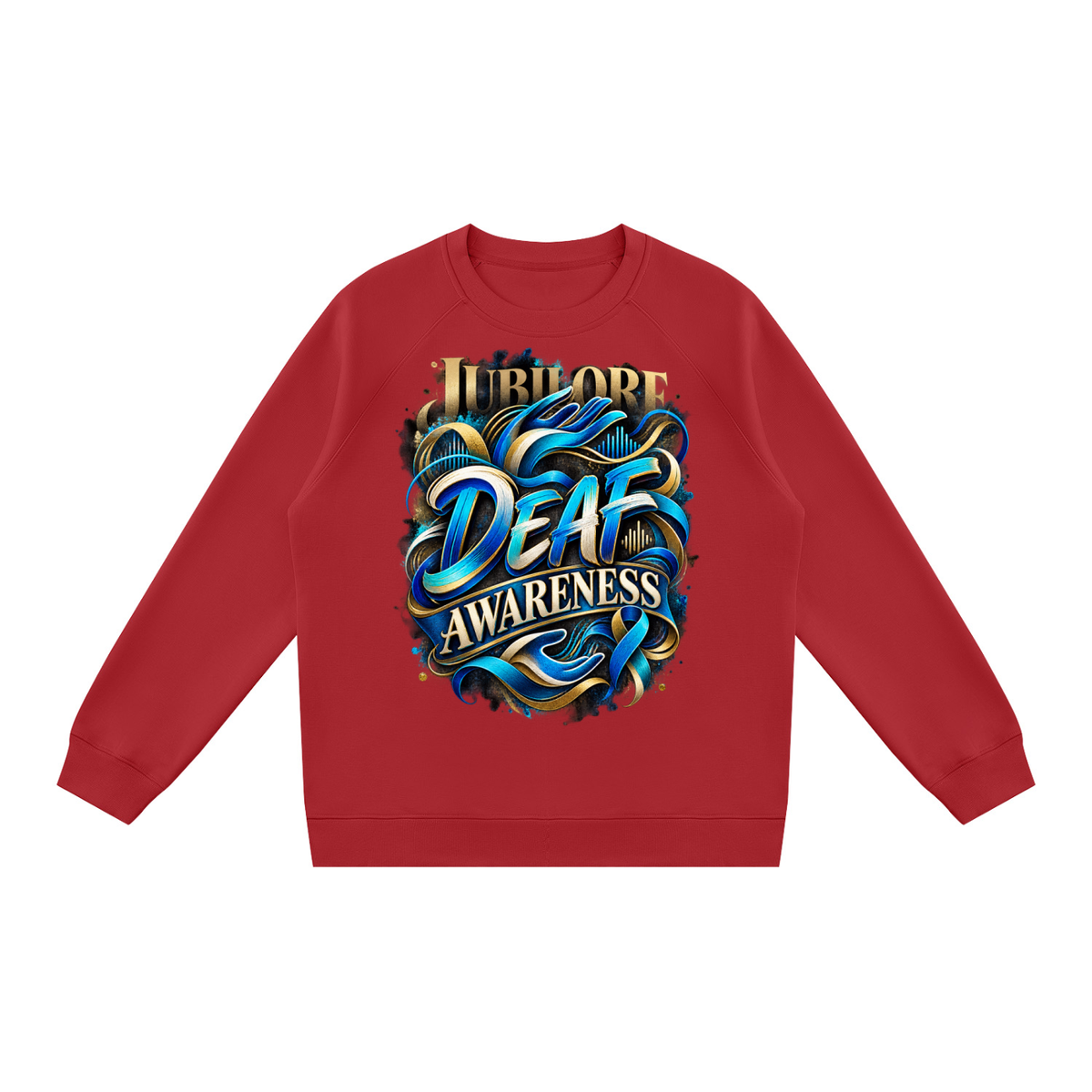 Jubilore "DA" Unisex Regular Fit Crewneck Sweatshirt