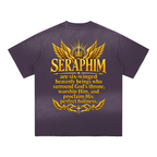 Jubilore Seraphim Sun Fade Hand-Frayed Cotton T-Shirt