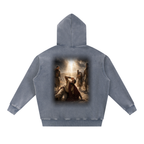 Jubilore "Paul" Snow Wash Fleece Oversize Hoodie