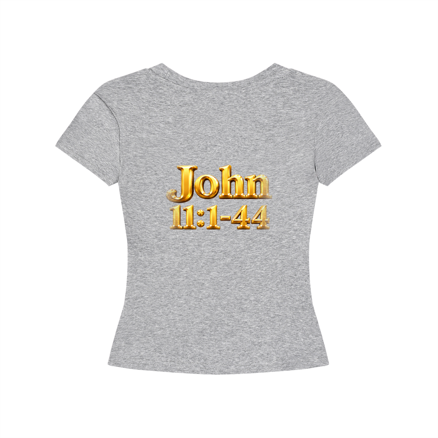 Jubiloré “Jesus Resurrects Lazarus” Women's Longline Slim-Fit T-Shirt