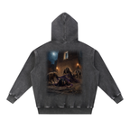 Jubilore "Jezebel" Snow Wash Fleece Oversize Hoodie