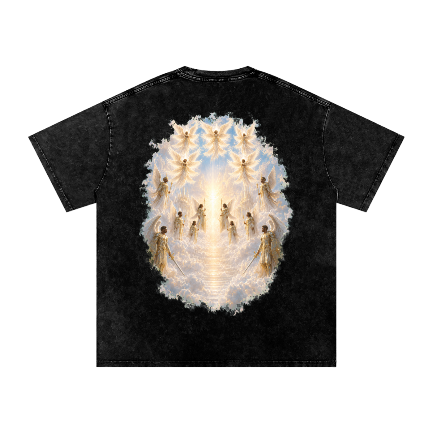 Jubiloré Snow Washed Oversized Cotton T-Shirt