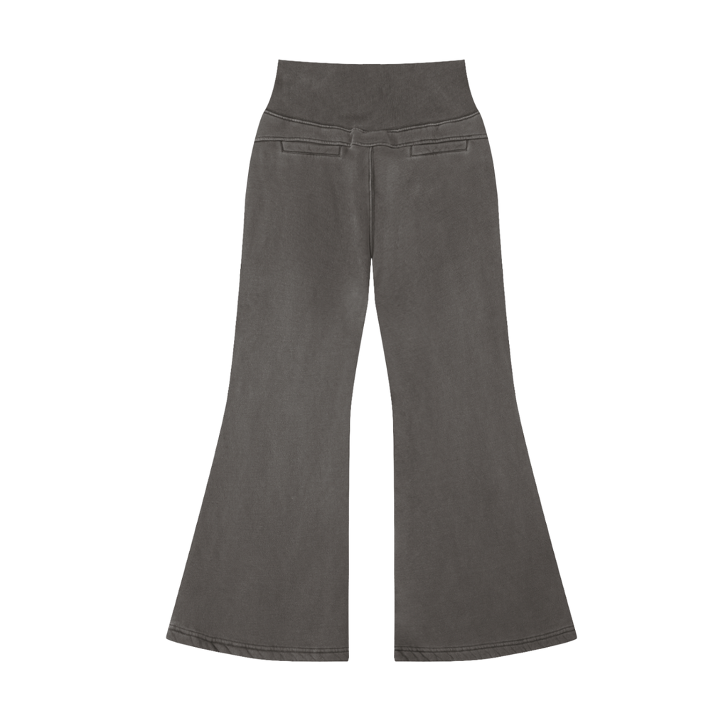 Jubiloré Vintage Washed Flared Fleece Pants