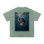 Jubilore "Jonah" Snow Washed Oversized Cotton T-Shirt
