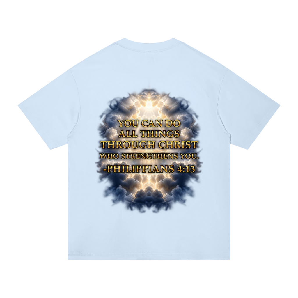 Jubilore "Christ Saves" Unisex Regular Fit Cotton T-Shirt