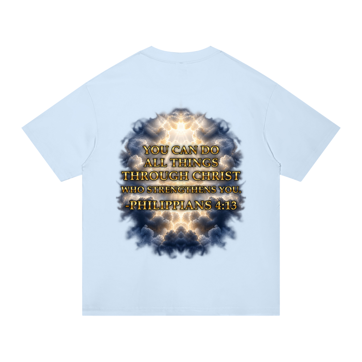 Jubilore "Christ Saves" Unisex Regular Fit Cotton T-Shirt
