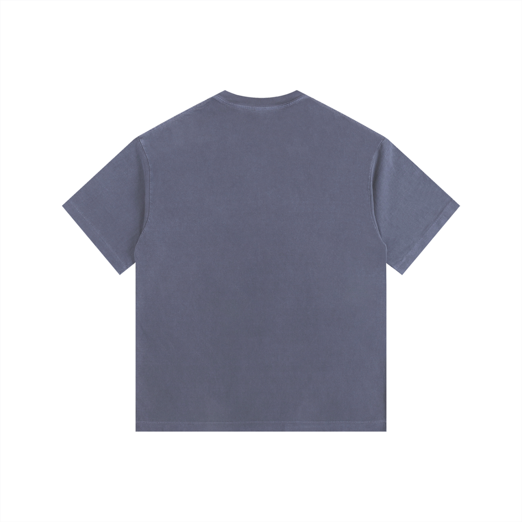 Jubilore "CC" Vintage Washed Oversized Cotton T-Shirt