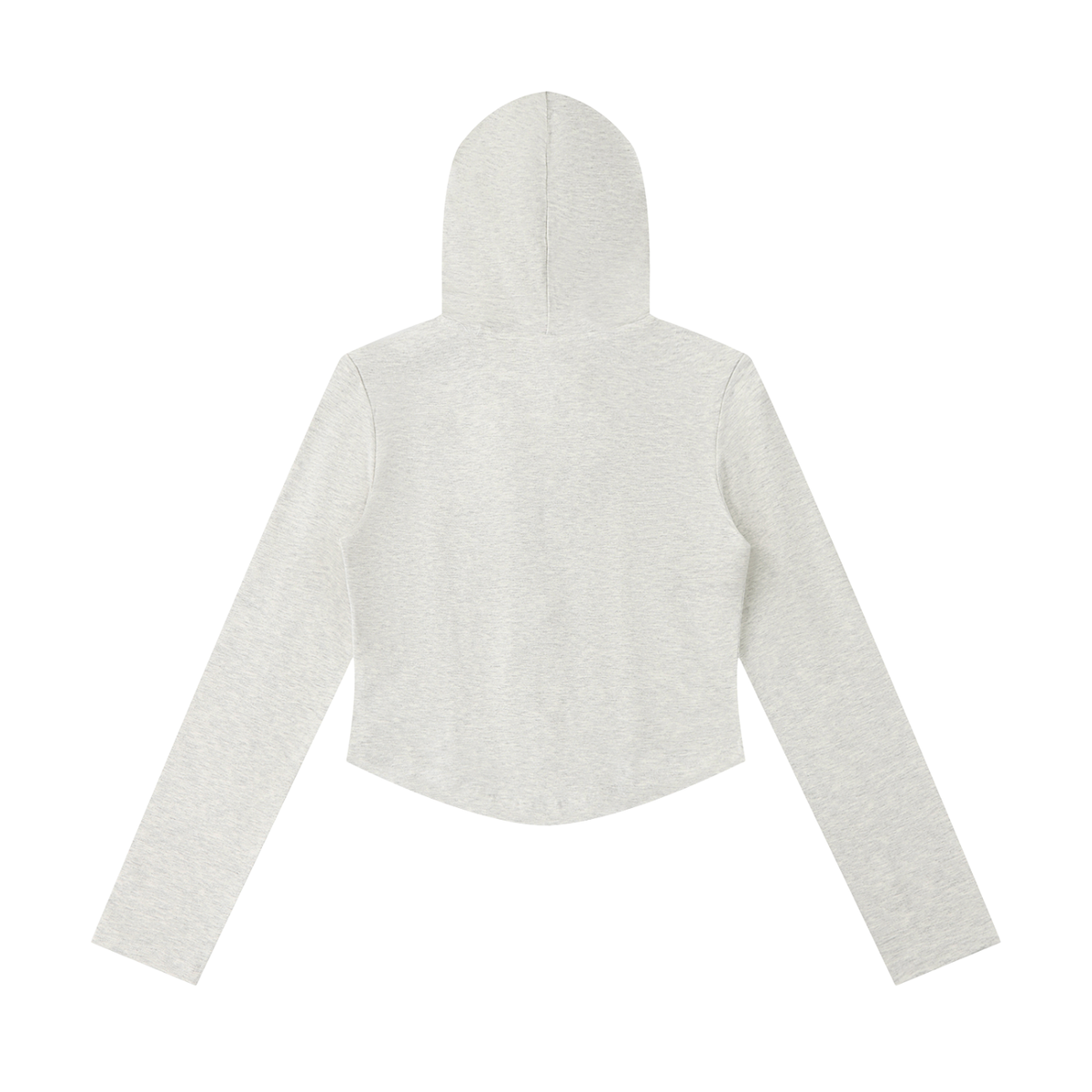 Jubiloré Women's Slim Cropped Full Zip Hoodie