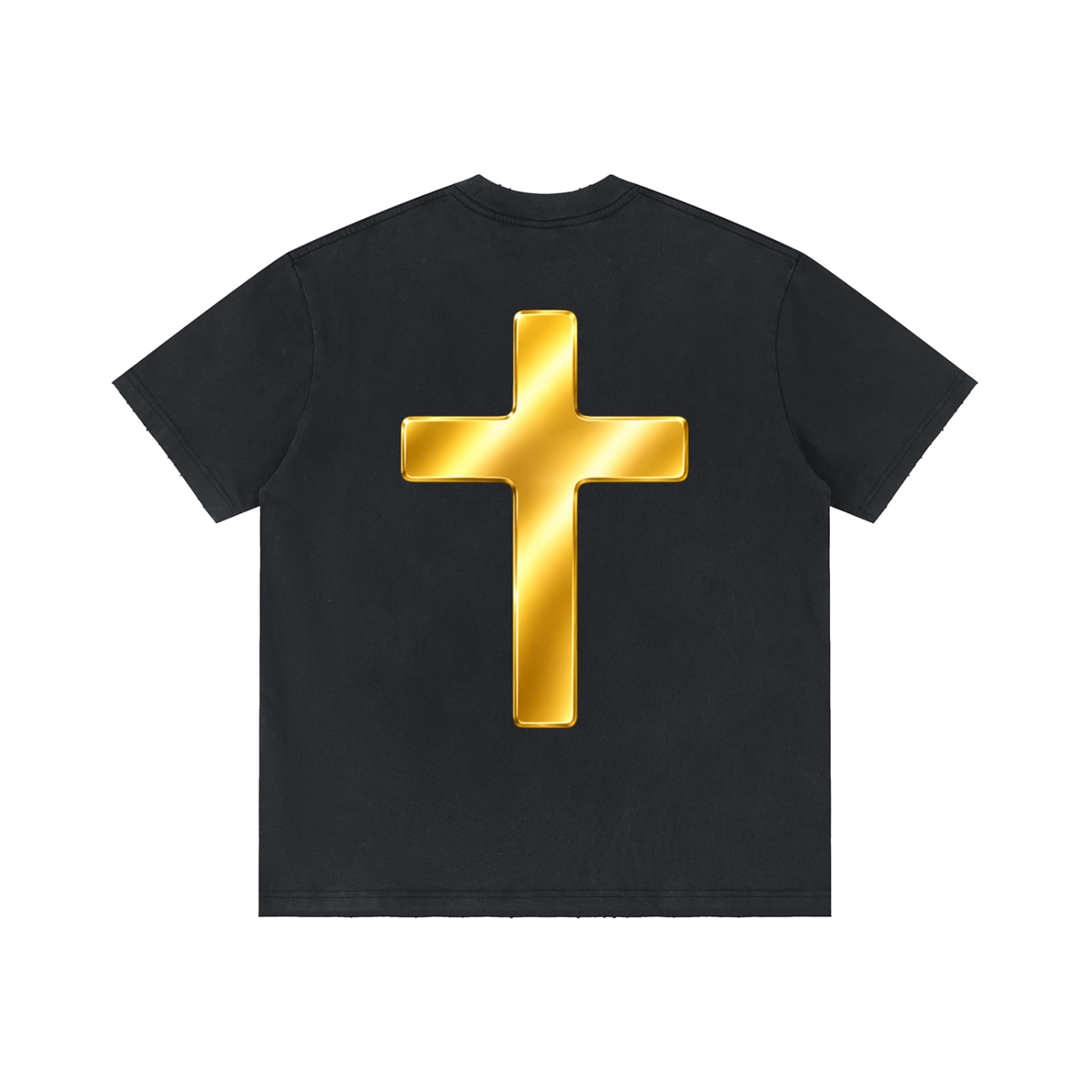 Jubilore "Jesus Is LORD" Unisex Vintage Wash Distressed T-Shirt