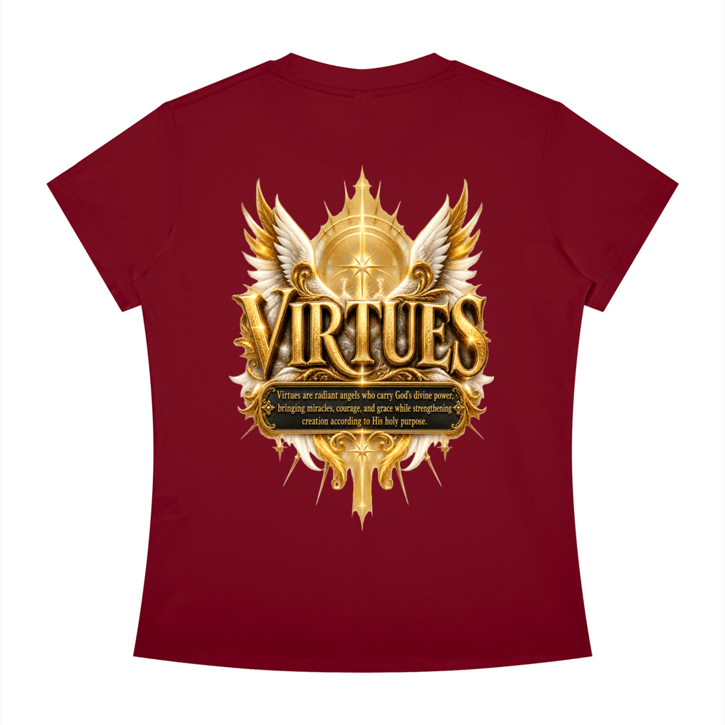 Jubiloré "Virtues" Women's Slim Fit Crewneck T-Shirt